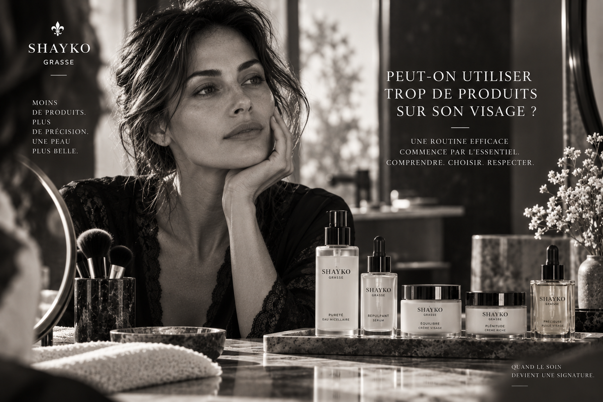 Peut-on utiliser trop de produits sur son visage ?