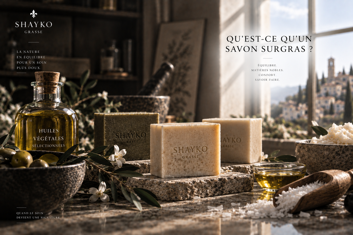 Qu’est-ce qu’un savon surgras ?
