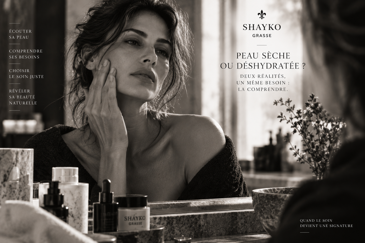 Peau sèche ou peau déshydratée : quelle différence ?