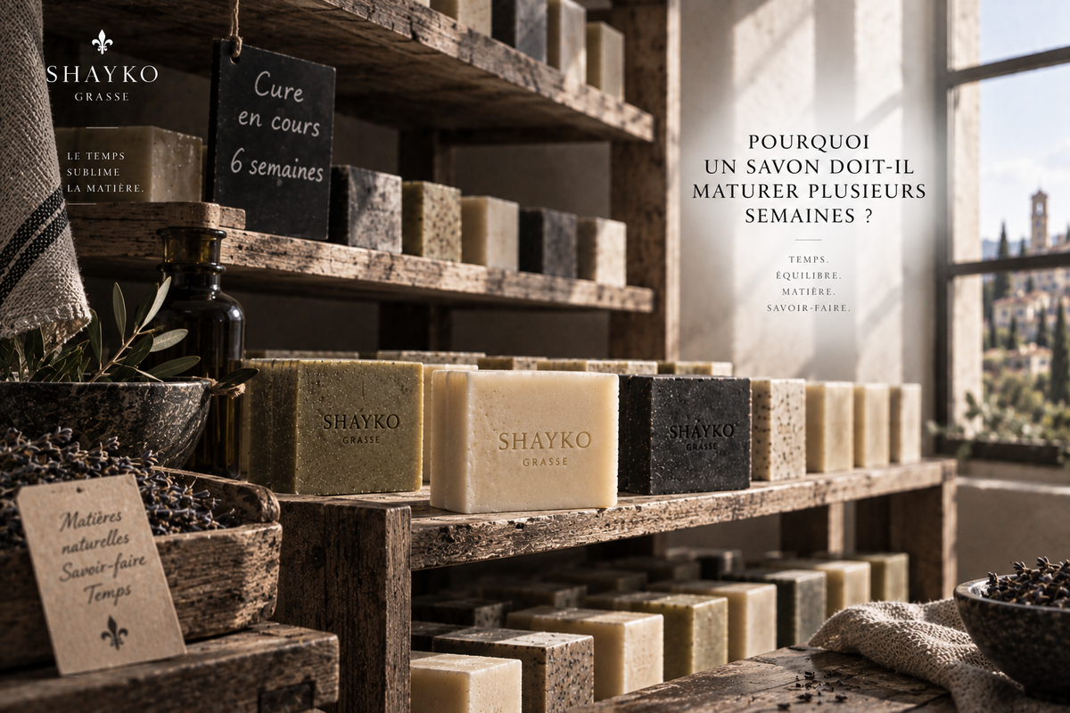 Pourquoi un savon doit-il maturer plusieurs semaines ?