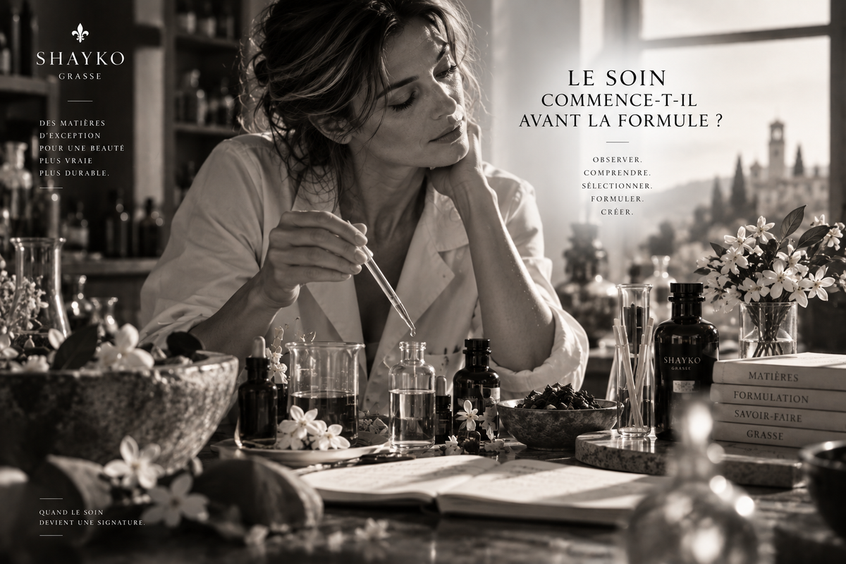 Le soin commence-t'il avant la formule ?